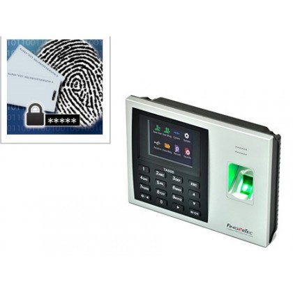 Fingertec TA500R Biometrics Time Attendance System - Finger / RFID Card / Password